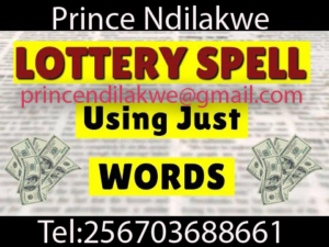Lottery spells work instantly